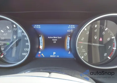 2018 Maserati Levante S Granlusso from USA, damaged, VIN ZN661YUL5JX275977